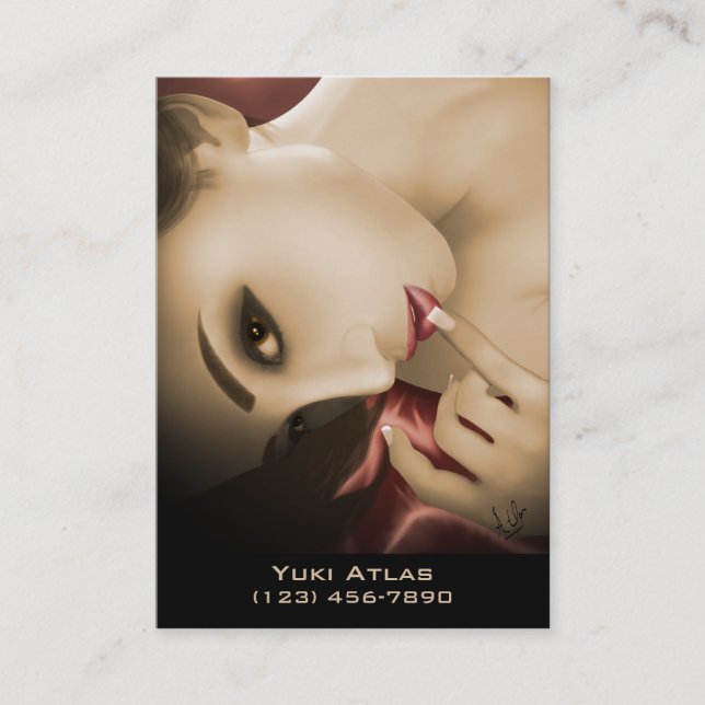 Yuki Business Card (Front)