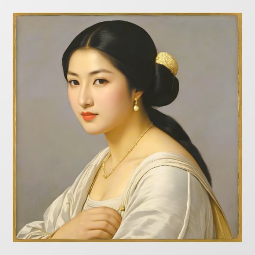 Yuki Mori Fine Art Womans Portrait Wall Decal