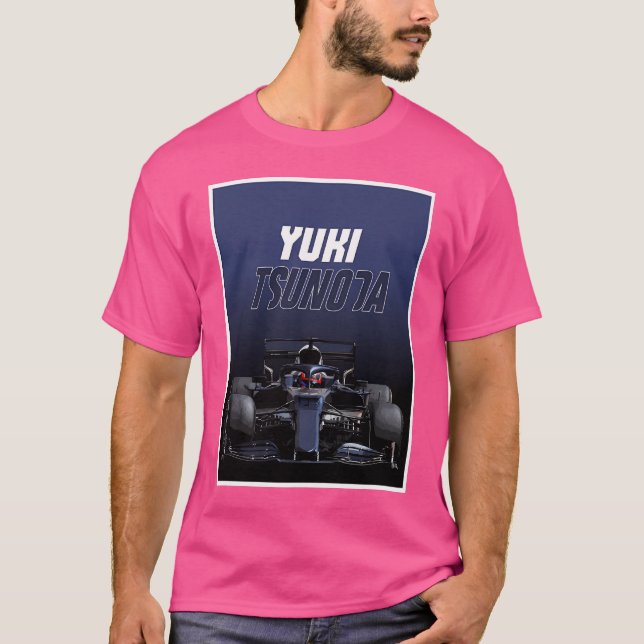 Yuki Tsunoda Alpha Tauri T-Shirt (Front)