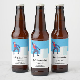 Yukigassen Beer Bottle Label