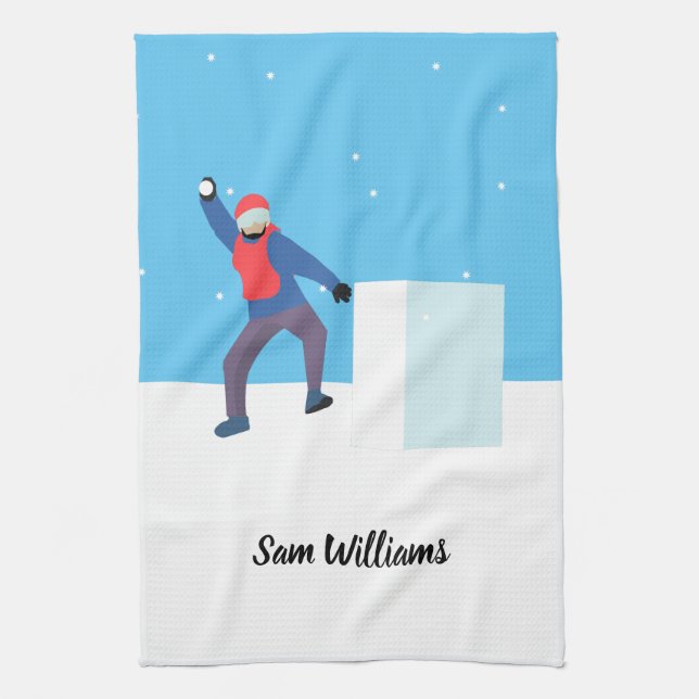 Yukigassen Kitchen Towel (Vertical)