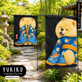 YUKIKO's GARDEN  • Storywear  • Front Rear views Flag