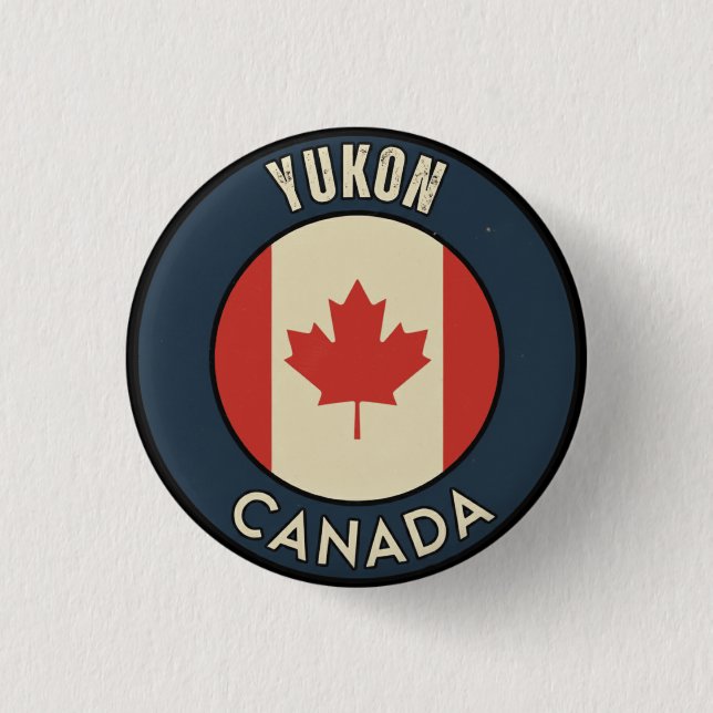 Yukon Canada Button (Front)