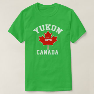 Yukon Canada Est.1898 Patriotic T Shirt