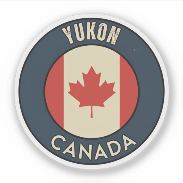 Yukon Canada Sticker (Front)