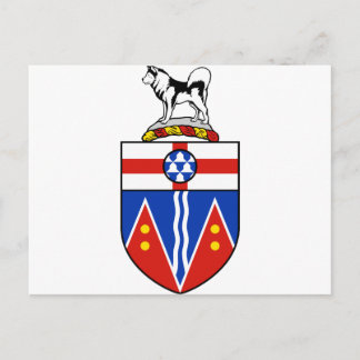 Yukon Coat of Arms Postcard