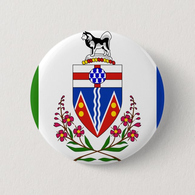 Yukon Flag Button (Front)