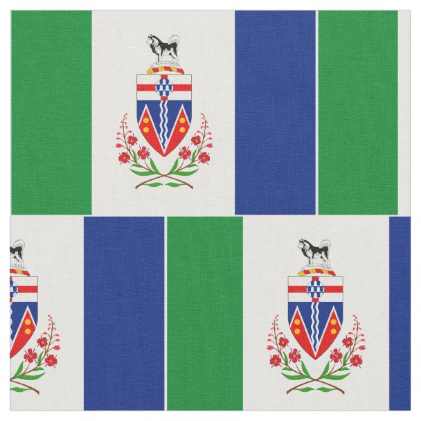 Yukon Territory Canada Tartan Fabric