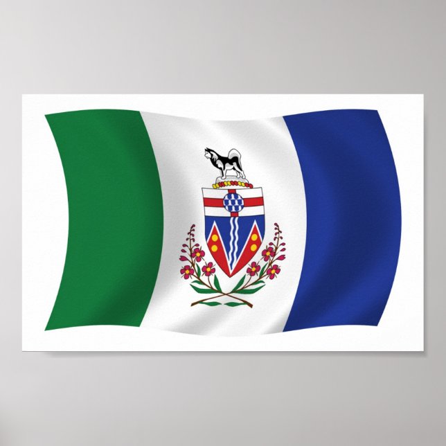 Yukon Flag Poster Print (Front)
