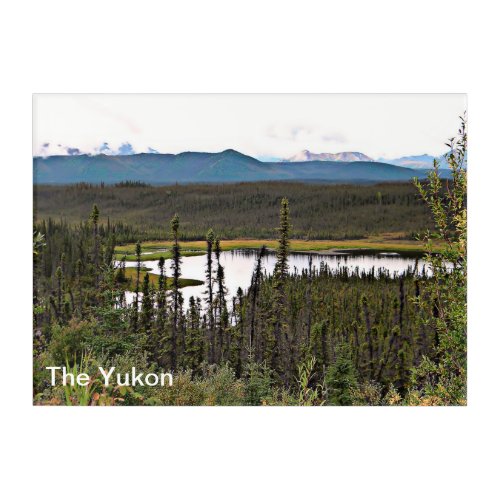 Yukon Pond Acrylic Print