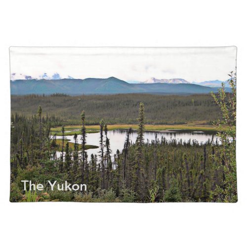 Yukon Pond Cloth Placemat