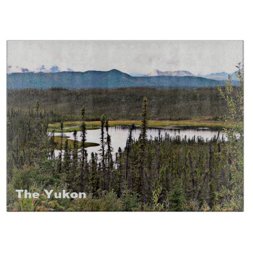 Yukon Pond Cutting Board