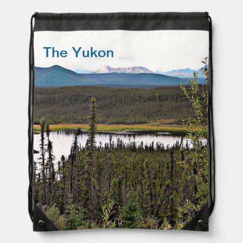 Yukon Pond Drawstring Bag