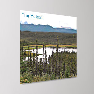 Yukon Pond Peel And Stick Photo Tile