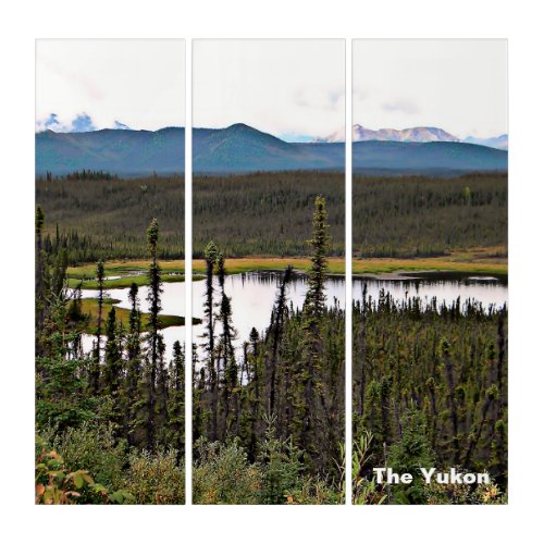 Yukon Pond Triptych