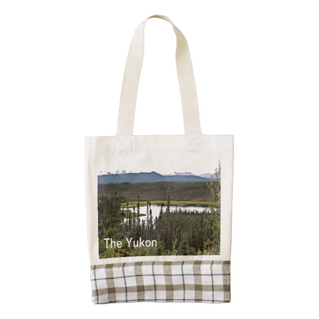 Yukon Pond Zazzle HEART Tote Bag (Front)