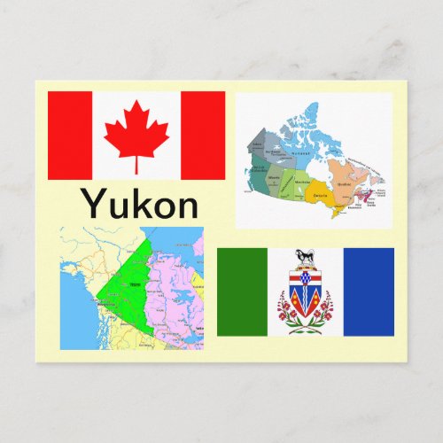 Yukon Territory Canada Postcard