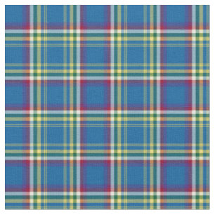 Yukon Territory Canada Tartan Fabric