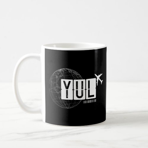 YUL Montreal Airport Code Travel  Coffee Mug