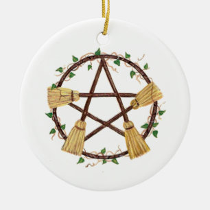 Yule 2010 ceramic ornament