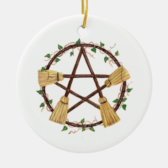 Yule 2010 ceramic ornament (Front)