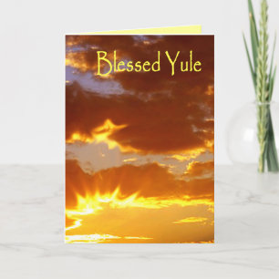 Yule, Blessed Yule Holiday Card