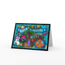 Yule Blessings Card