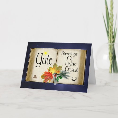 Yule  Blessings Of Light Card