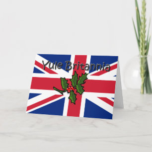 Yule Britannia Holiday Card