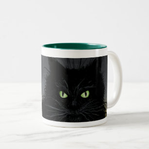 Yule Cat Two-Tone Coffee Mug