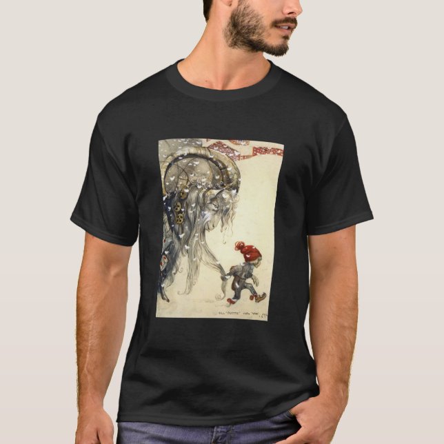Yule Goat - John Bauer Christmas  Classic  T-Shirt (Front)