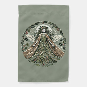Yule Goddess Winter Solstice                       Garden Flag