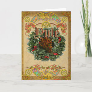 Yule Greeting Card