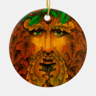 Yule King Ceramic Ornament