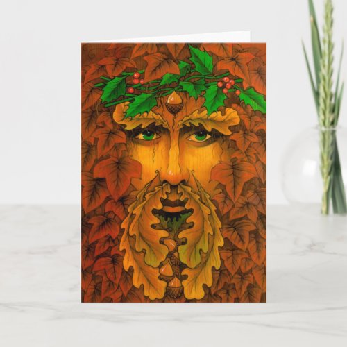 Yule King Holiday Card