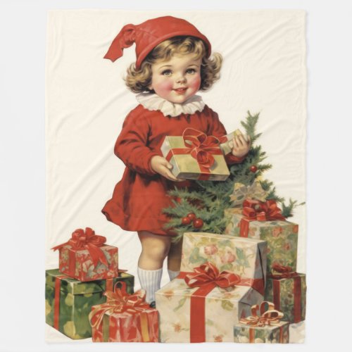 Yule Love The Past Christmas Blanket