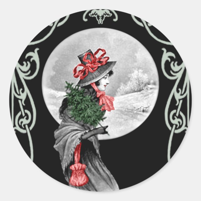 Yule Maiden - Sticker (Front)