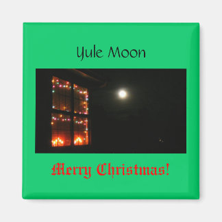 Yule Moon Magnet
