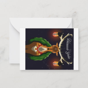 Yule note card