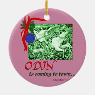 Yule/Odin Coming to Town Ornament