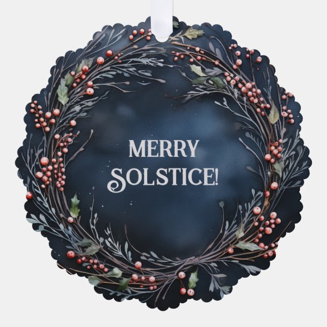 Yule Ornament Card (Front)