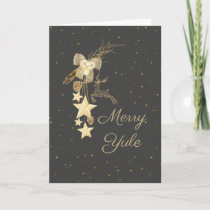 Yule Sabbat Greeting Card