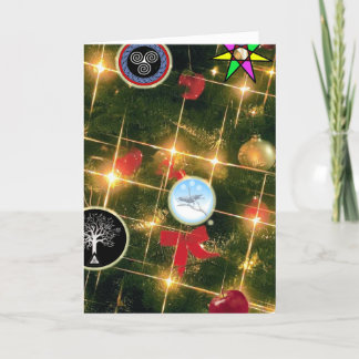 Yule - Shining Yule Holiday Card