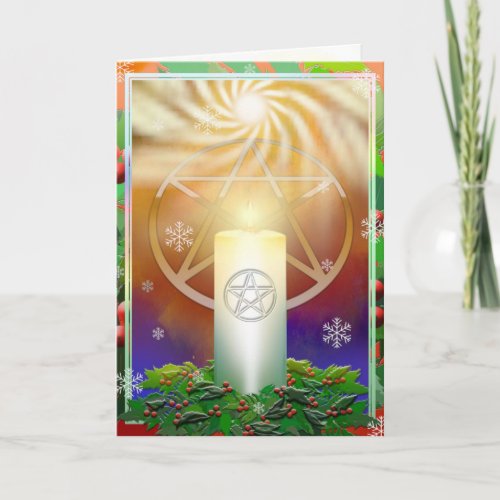 Yule Sun Holiday Card