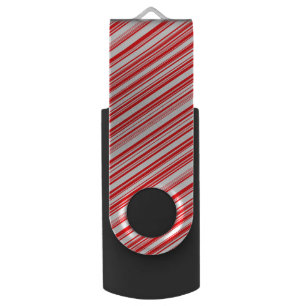 Yuletide Candy Cane 4 Carla USB Flash Drive