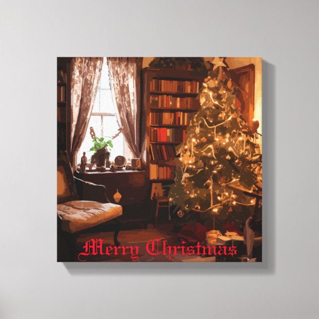 Yuletide Charm Canvas Print (Front)