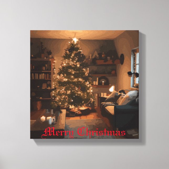 Yuletide Charm Canvas Print (Front)