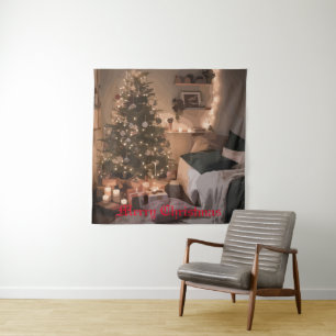 Yuletide Charm Tapestry