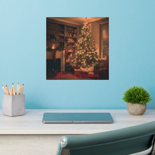 Yuletide Charm Wall Decal (Home Office 2)