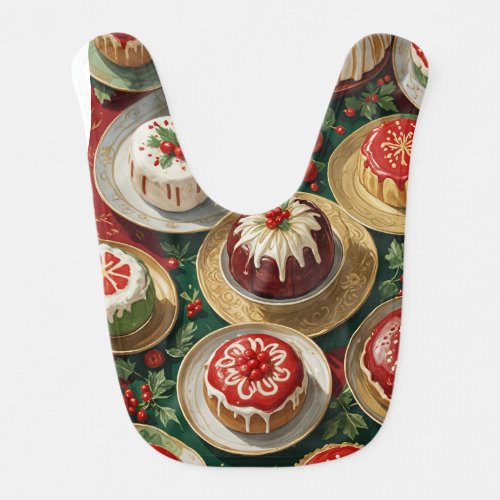 Yuletide Feast Baby Bib